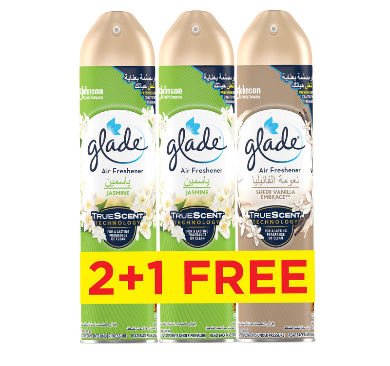 Glade Air Freshener Assorted 3 x 300 ml