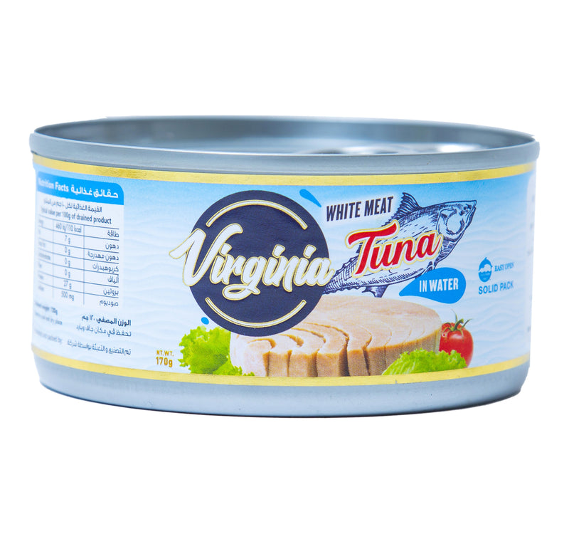 Virginia White Meat Tuna In Water 170 g
