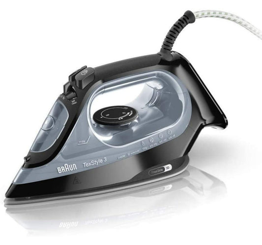 Braun Steam Iron, 2400W, Black, SI3055BK