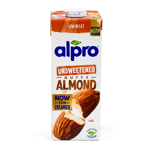 Alpro Nutty Almond Drink Unsweetened 1 Litre Lulu Hypermarket