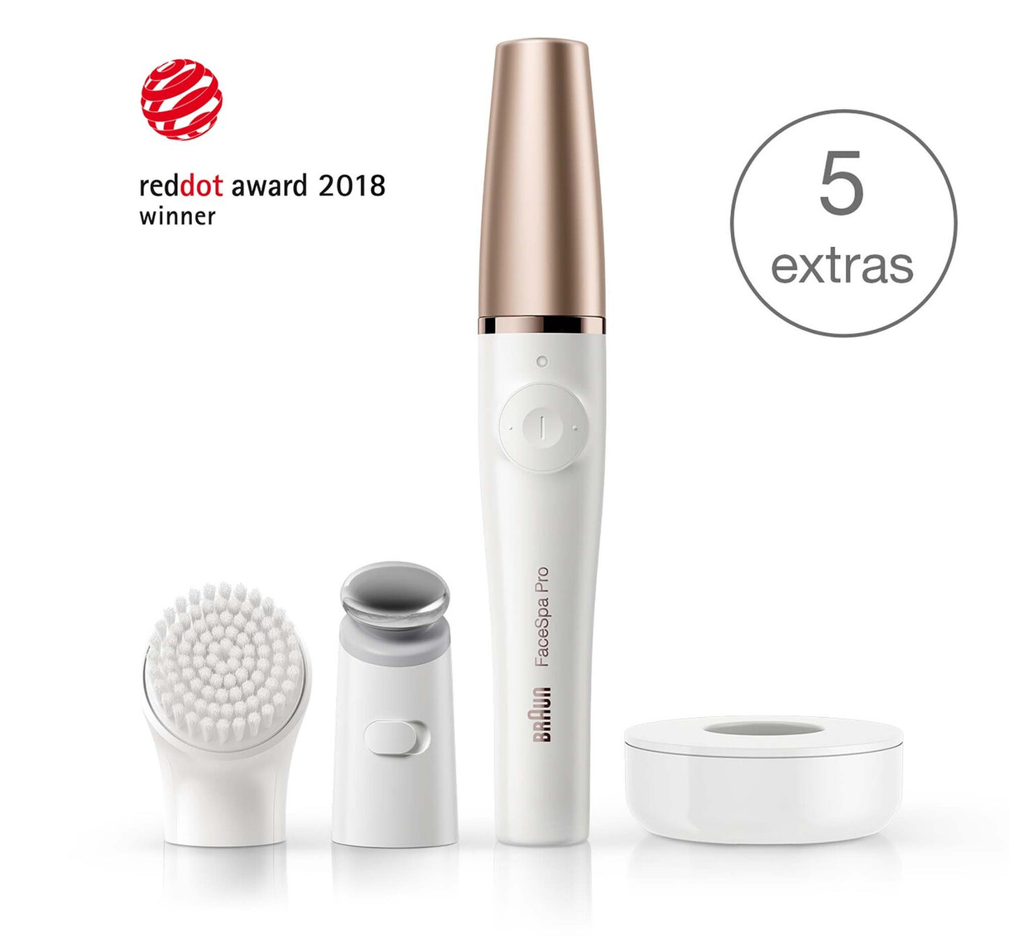 Braun FaceSpa Pro 911 3-in-1 facial epilating, cleansing & skin toning system