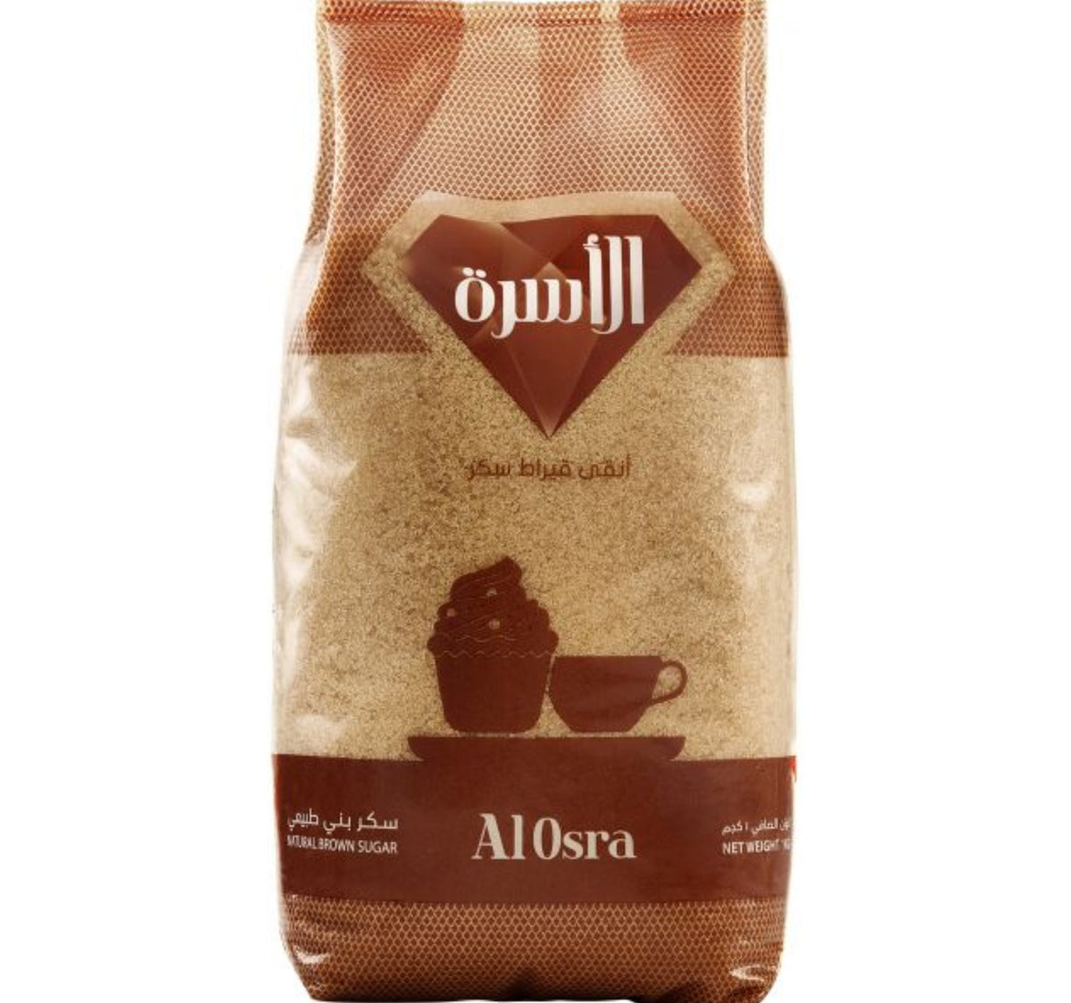 Al Osra Natural Brown Sugar 1 kg