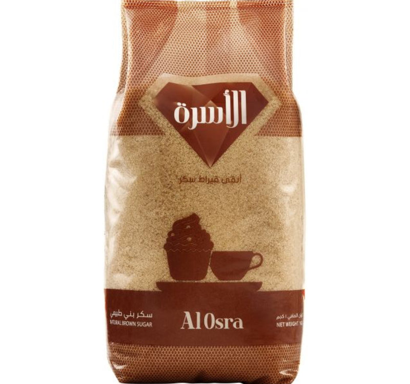 Al Osra Natural Brown Sugar 1 kg