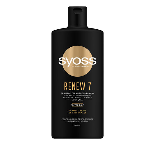 Syoss Renew 7 Shampoo For Multi-Damaged Hair 500 ml