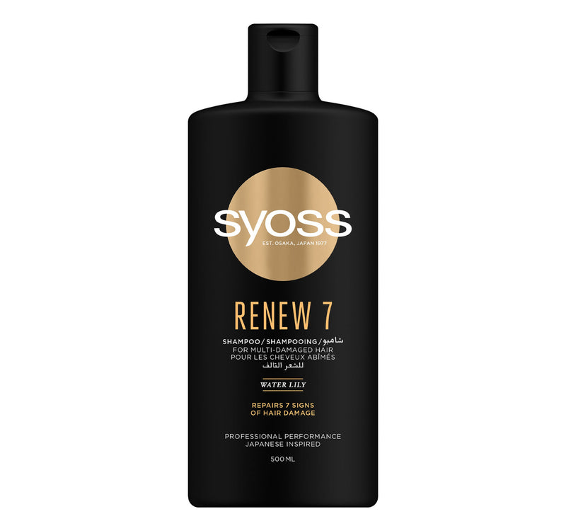 Syoss Renew 7 Shampoo For Multi-Damaged Hair 500 ml
