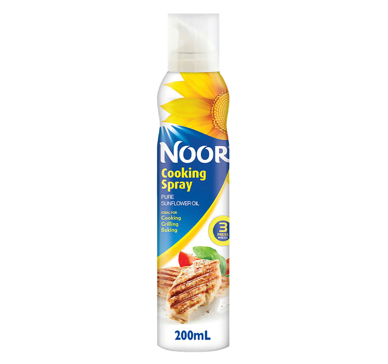 Noor Sunflower Oil Cooking Spray 200 ml Lulu Hypermarket