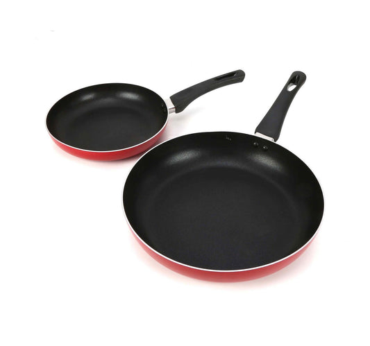 Chefline Aluminium Fry Pan Set, 2 pcs, 22 cm + 28 cm