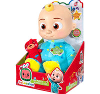 Cocomelon Official Plush Bedtime JJ Doll 10 inches with Sound CMW0016