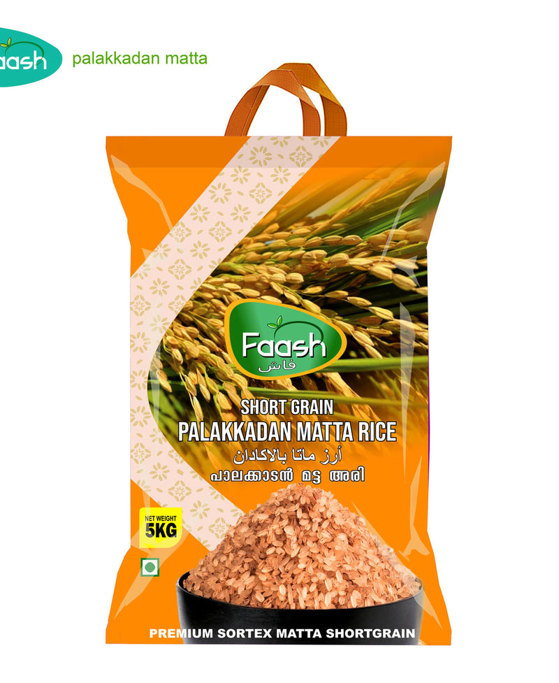Faash Short Grain Matta Rice 5 kg Lulu Hypermarket