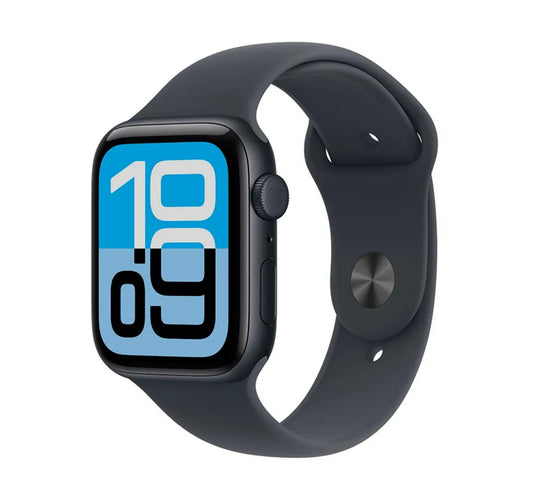 Apple Watch SE 3 GPS + Cellular Smartwatch, 40 mm Midnight Aluminium Case with Midnight Sport Band(S/M), MEP94AF/A