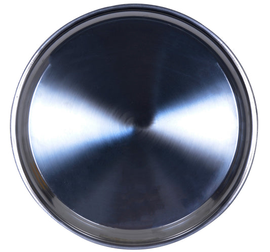 Top Line Stainless Steel Round Tray, 50 cm