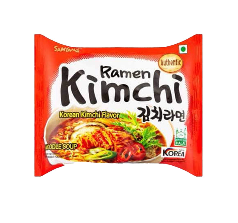 Samyang Korean Noodle Soup Kimchi 120 g Lulu Hypermarket