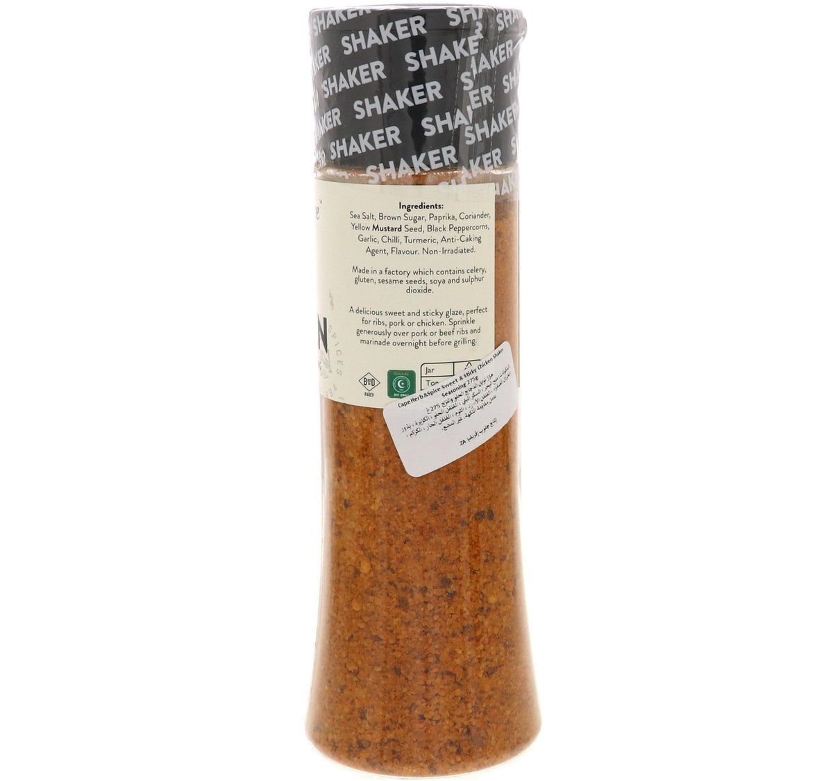 Cape Herb & Spice Sweet & Sticky Chicken Shaker Seasoning 275 g