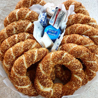 Simit (Turkish Sesame Bread Ring) Firin