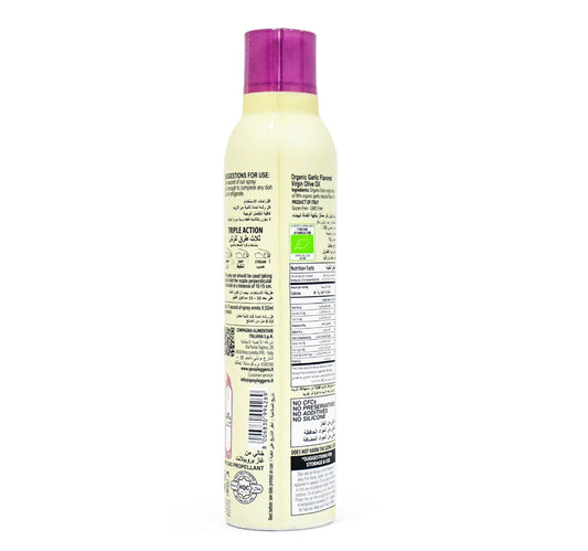 Mantova Organic Garlic Flavored Extra Virgin Olive Oil Spray 200 ml