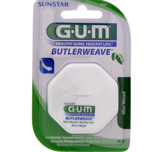 GUM Butlerweave Mint Waxed 55m