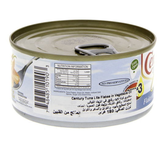 Century Tuna Lite Flakes In Veg Oil 180 g