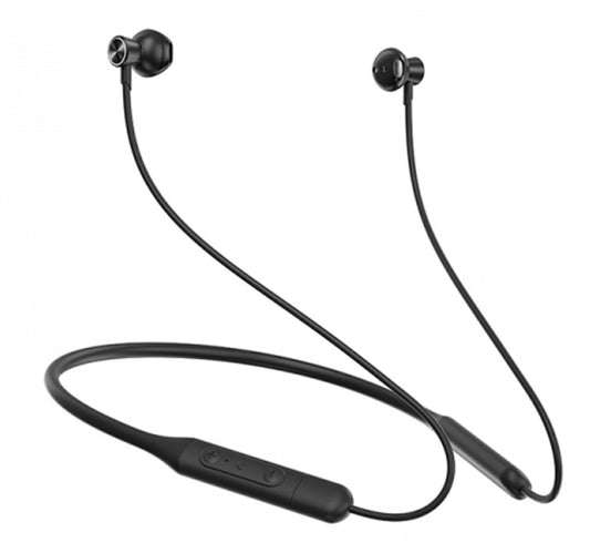 Wiwu Wireless Neckband Earphone GB01 Black Lulu Hypermarket