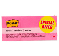 ملاحظات 3M Post-It بألوان نيون 653-AN