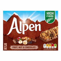 Alpen Fruit & Nut With Milk Chocolate 5 x 29 g Lulu Hypermarket