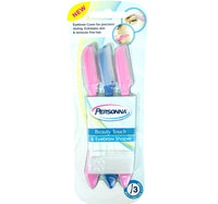 Personna Lady Eyebrow Shaper 3 pcs