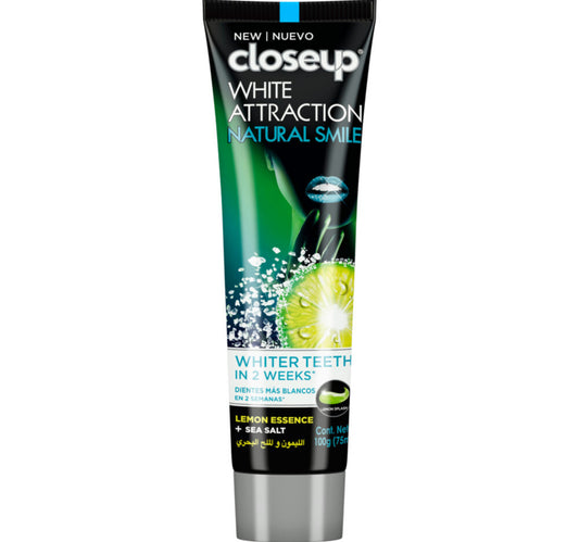 Closeup White Attraction Lemon & Sea Salt Toothpaste 75 ml