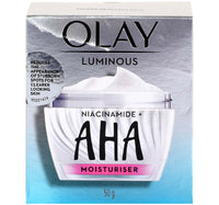 كريم مرطب أولاي لومينوس نينامايسايد + AHA 50 جم