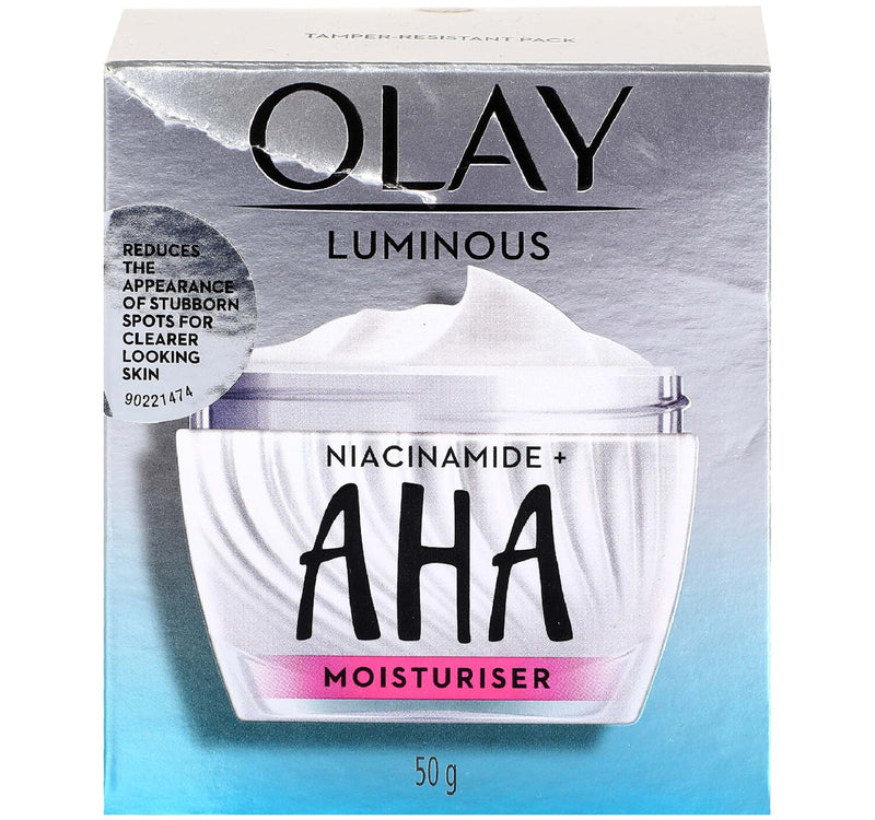 كريم مرطب أولاي لومينوس نينامايسايد + AHA 50 جم