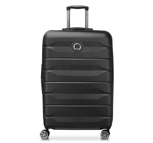 Delsey Air Armour 4 Wheels Hard Trolley, 68 cm, Black