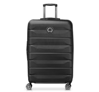Delsey Air Armour 4 Wheels Hard Trolley, 68 cm, Black