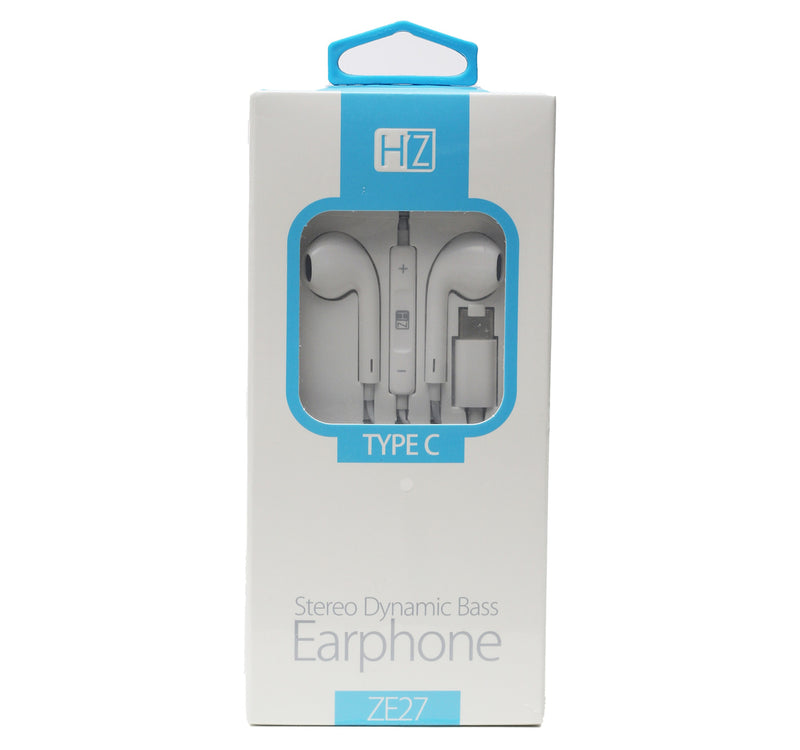 Heatz Type C Stereo Earphone ZE27