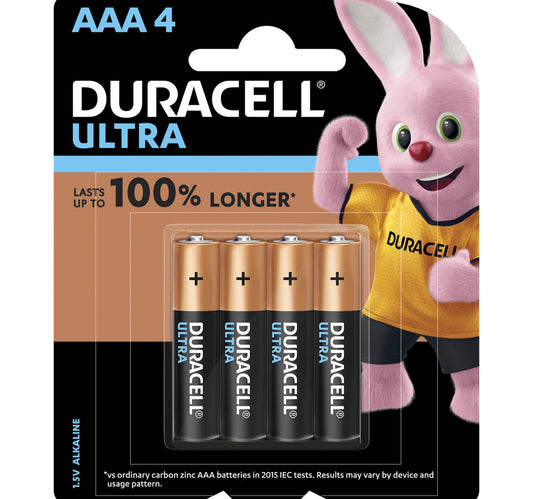Duracell Ultra AAA Battery 4pcs