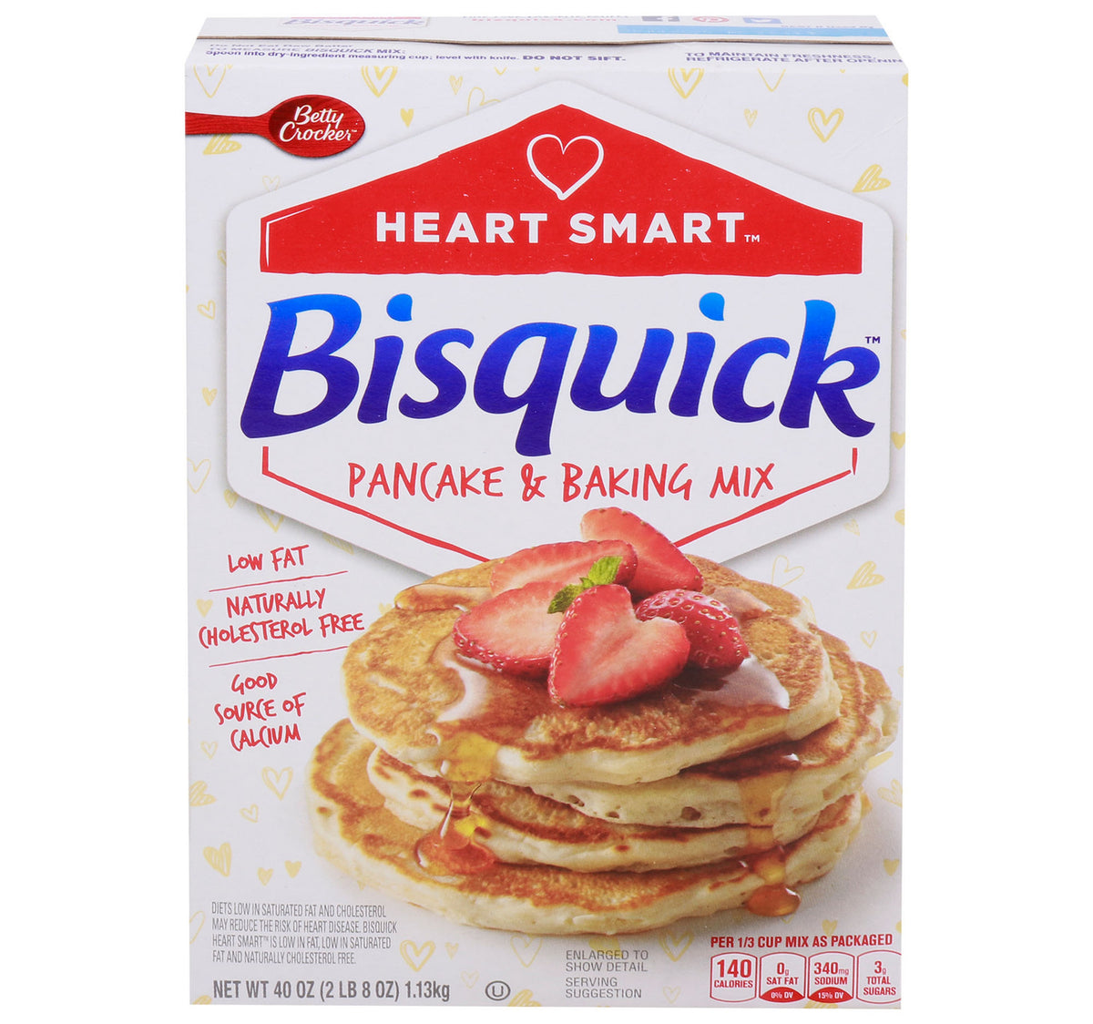 Betty Crocker Heart Smart Bisquick Pancake And Baking Mix 1.13 kg