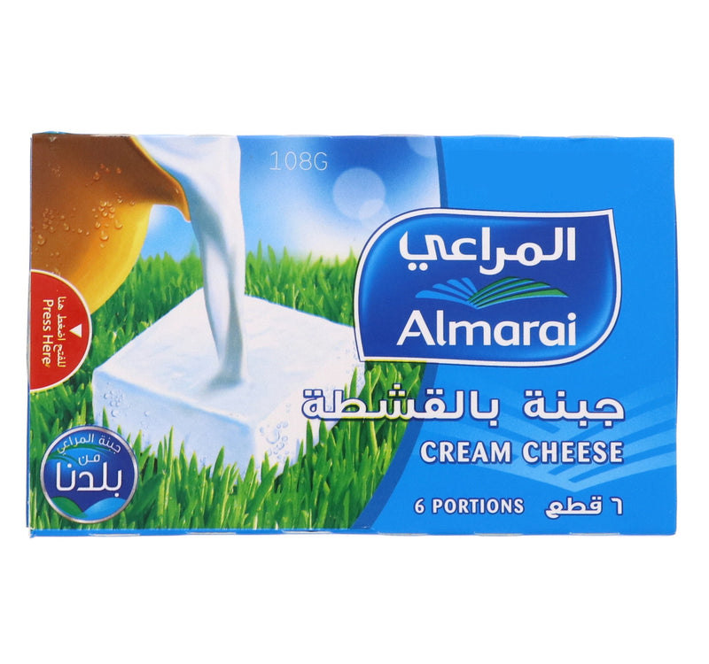 Almarai Cream Cheese 6 Portion 108 g Lulu Hypermarket