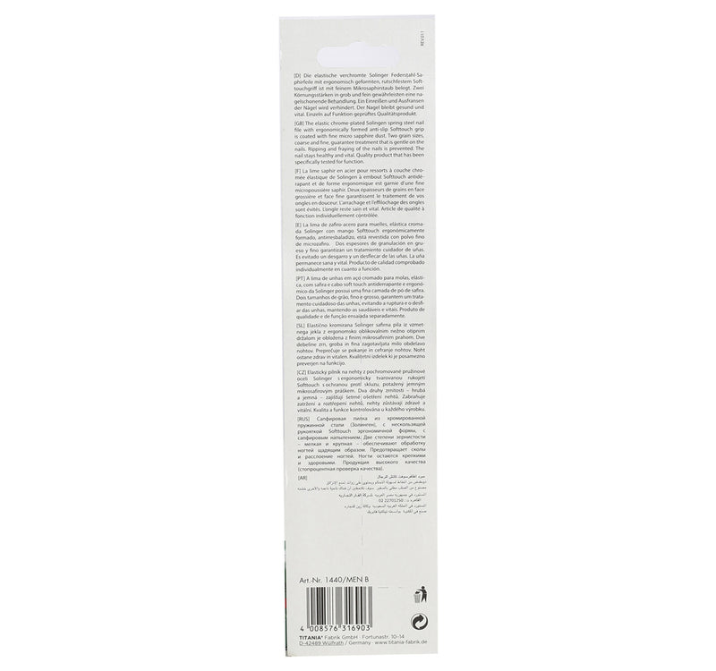 Titania Soft Touch Sapphire File 1440B 1 pc