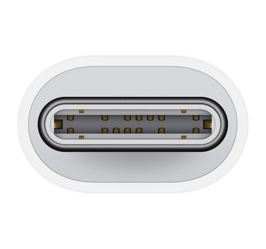 Apple USB-C to Lightning Adapter, White, MUQX3ZE/A