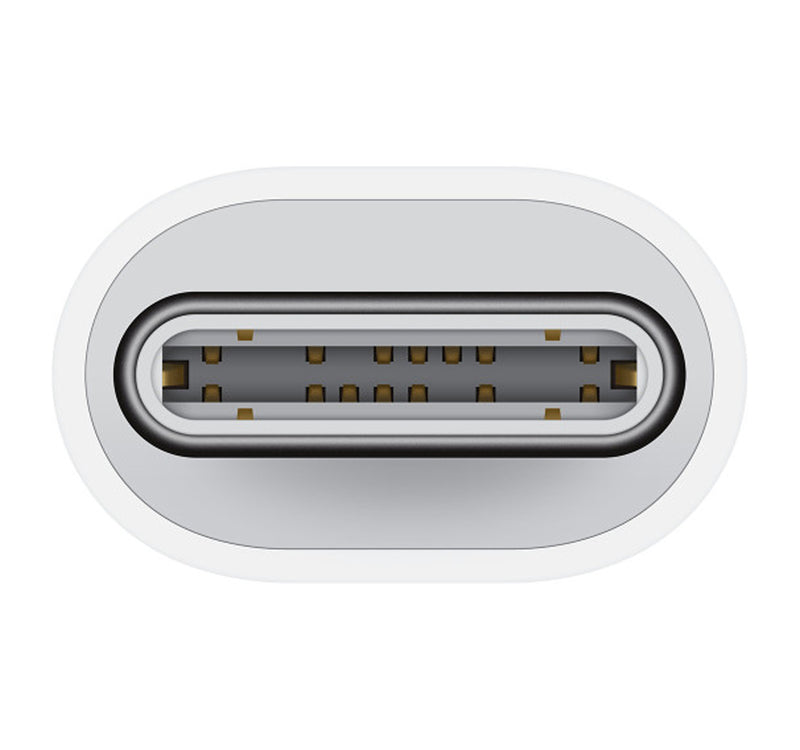 Apple USB-C to Lightning Adapter, White, MUQX3ZE/A