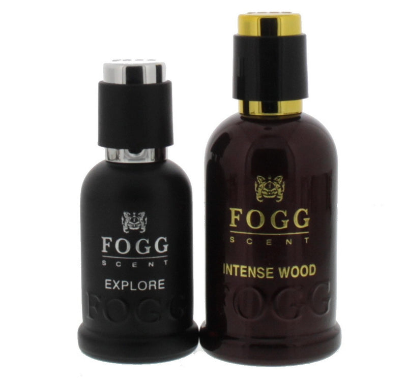 Fogg Eau De Parfum for Men Intense Wood 100 ml + Explore 50 ml