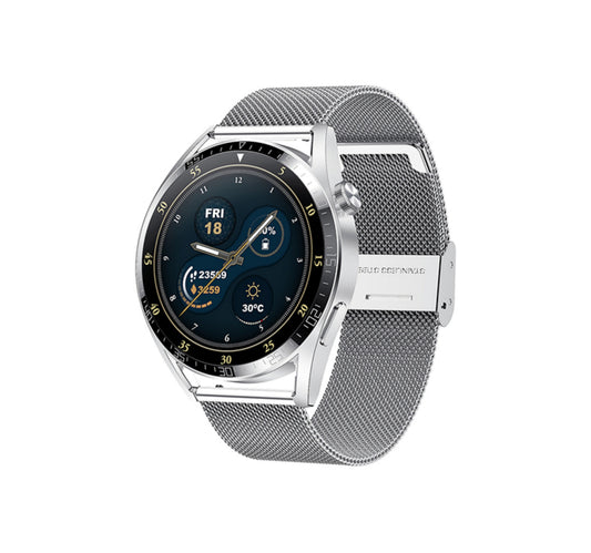 Wiwu Smart Watch Pro Smartwatch, 1.3 inches Display, Silver, SW02 Lulu Hypermarket