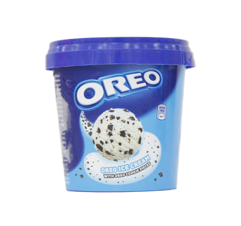 Oreo Vanilla Ice Cream With Oreo Cookie Pieces 140 ml Lulu Hypermarket