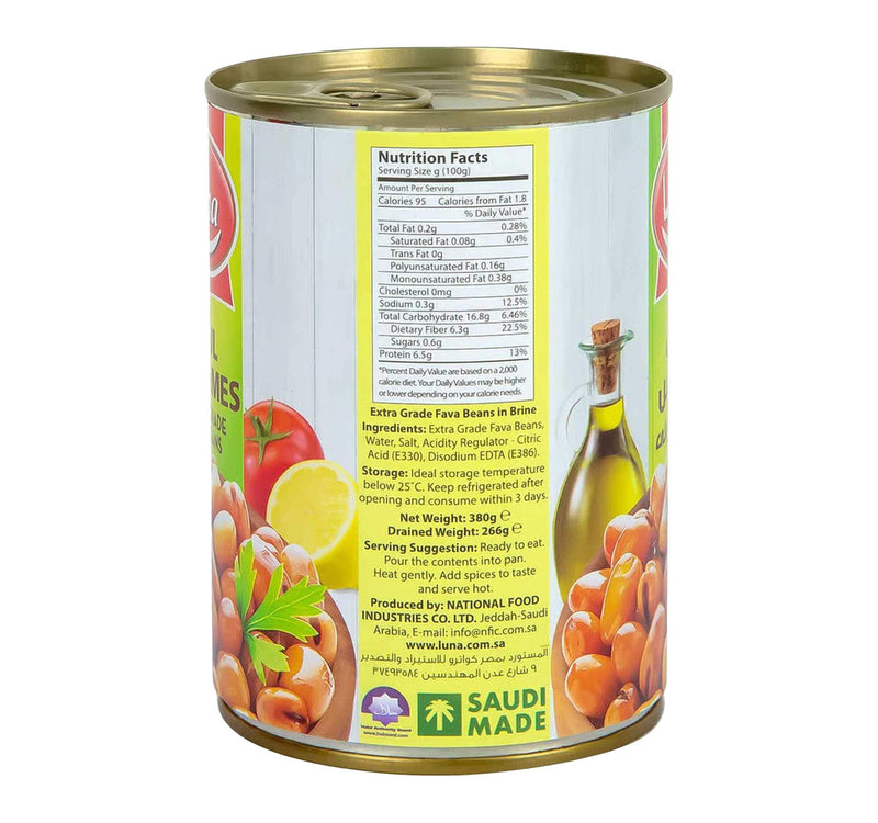 Luna Foul Medames Value Pack 3 x 380 g Lulu Hypermarket