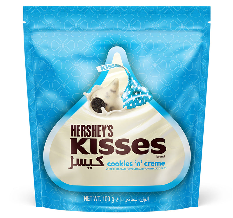 Hershey's Kisses Cookies 'n' Creme 100 g Lulu Hypermarket