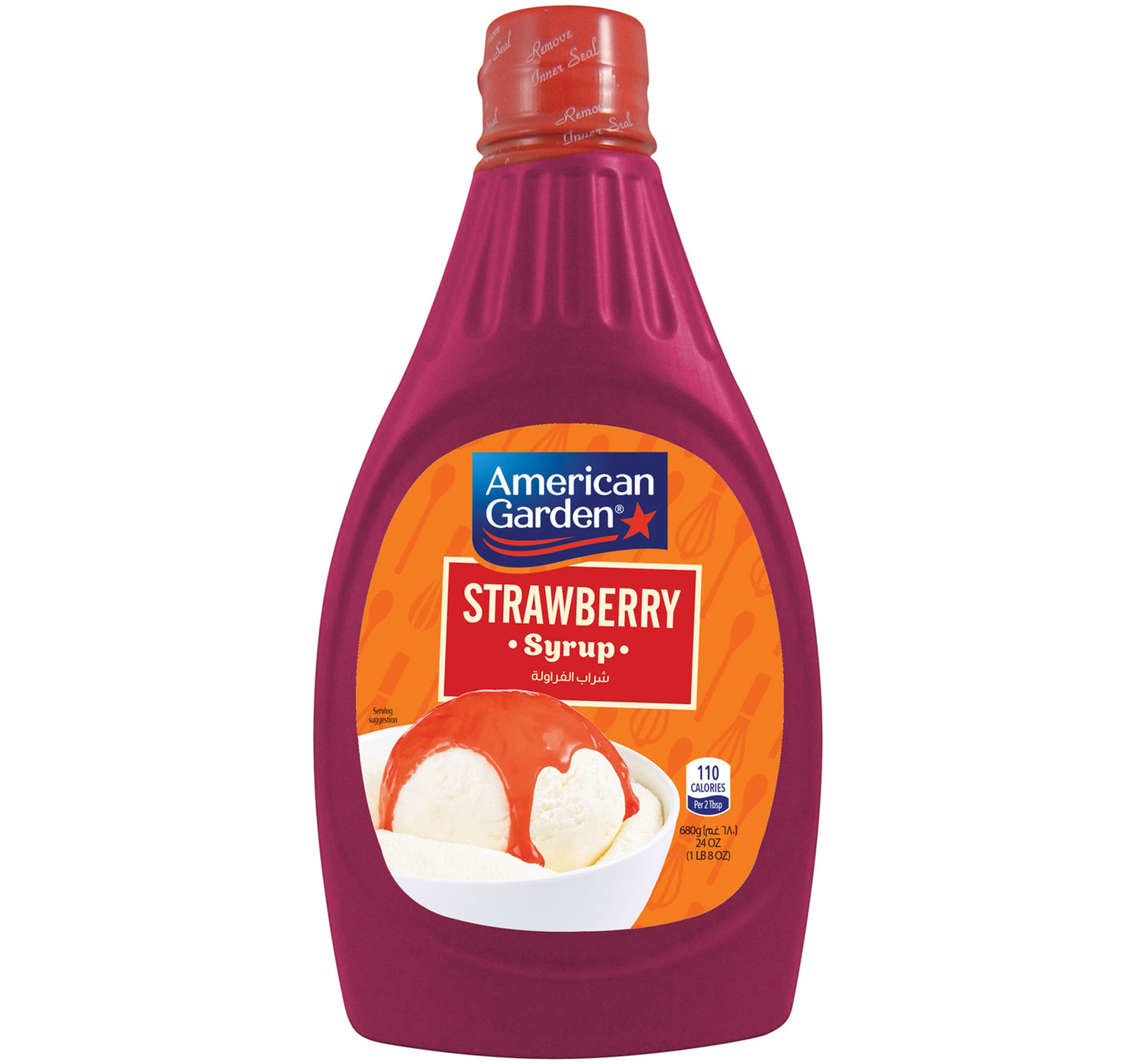 American Garden Strawberry Syrup 680 g Lulu Hypermarket