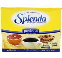 Splenda No Calorie Sweetener 400 Packets 400 g Lulu Hypermarket