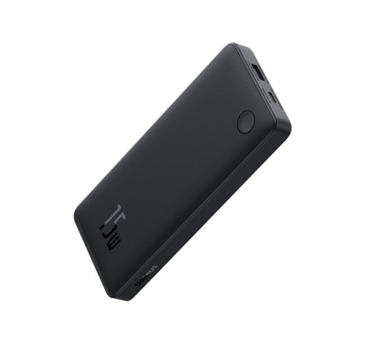 Baseus Airpow Lite 10000 mAh Fast Charge Power Bank, 15W, Black, P100067500123-00 Lulu Hypermarket