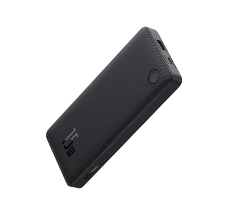 Baseus Airpow Lite 10000 mAh Fast Charge Power Bank, 15W, Black, P100067500123-00 Lulu Hypermarket
