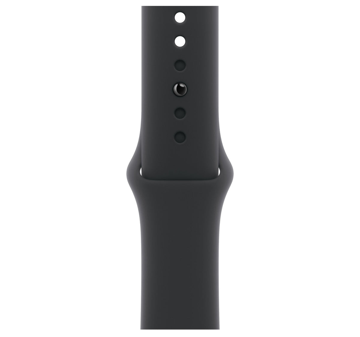 Apple Watch Series 11 GPS + Cellular Smartwatch, 42 mm Jet Black Aluminium Case with Black Sport Band (M/L), MF854AF/A