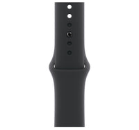 Apple Watch Series 11 GPS + Cellular Smartwatch, 42 mm Jet Black Aluminium Case with Black Sport Band (M/L), MF854AF/A