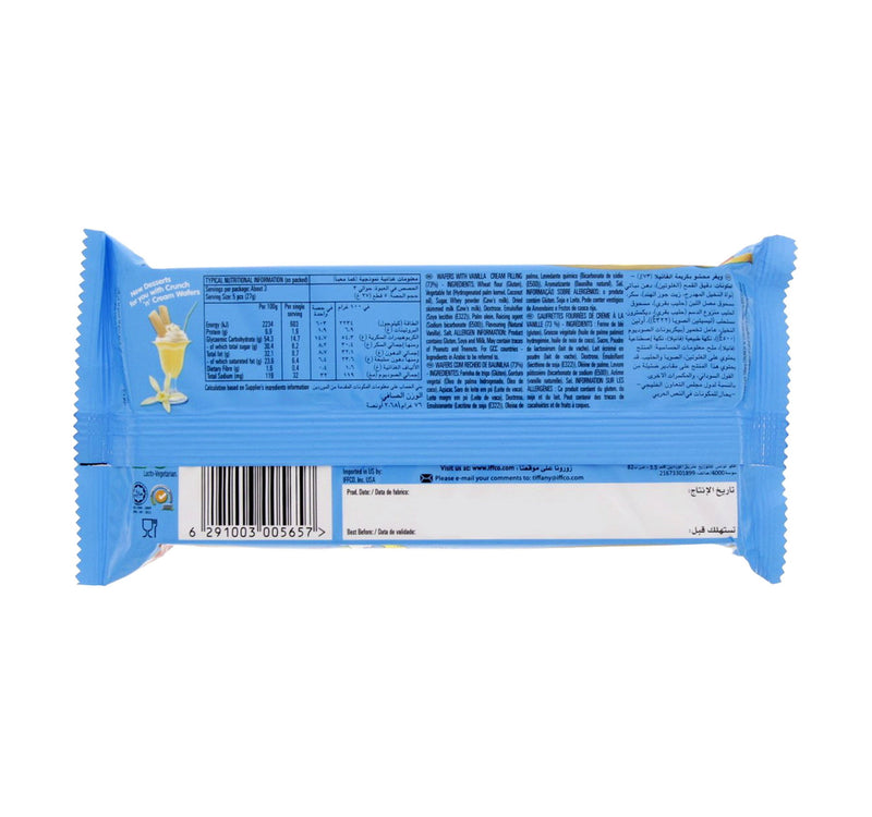 Tiffany Crunch 'n' Cream Vanilla Cream Wafers 65 g