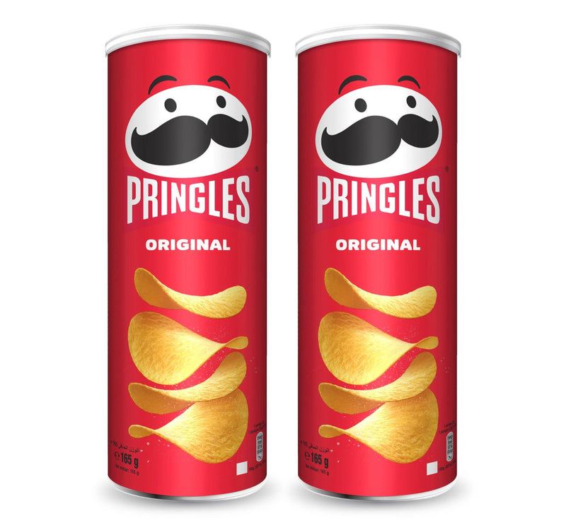 Pringles Original Chips Value Pack 2 x 165 g Lulu Hypermarket